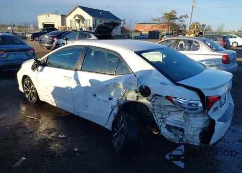 2017 Toyota Corolla Se z USA, uszkodzony, nr VIN 2T1BURHE1HC847208